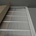 HVAC Premium 26 x 20 Duct Opening Steel Return Air Filter Grille, for 1-inch Filter, Removable Door, Flat Stamped HVAC Vent Cover Grille, Outer Dimensions 28.5 x 22.5