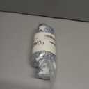 Glow in The Dark Soft Pillow for Medium Dogs, U-Shaped Pillow for Cats & Dogs, Machine Washable Dog Toy & Gift (Glow Grey, M)