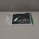 8x10 Picture Frame with Mat for 5x7, Wavy Edge Wooden Real Glass Photo Frame for Tabletop and Wall Hanging, White, 1 Pack