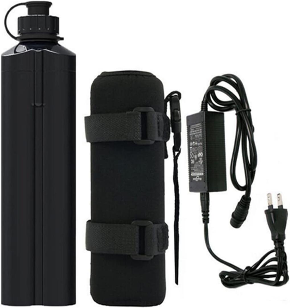 Charger RB-CC4002 with 14.8V 5000mAh BM5000 Replace Electric Fishing Reel Battery for Daiwa BM2900, BM2300N, BM2000, for Daiwa Tanacom 750/1000, for Shimano Beastmaster 9000(with Battery Sheath)
