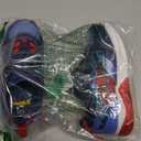 Marvel Spiderman Shoes LED Lightup Shoe - Spidey Sneakers Easy Slipon Laceless Strap Closure Casual Athletic Sneaker for Boys - Navy (Size 11 Little Kid) 