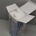 Ergonomic Memory Foam Cervical Pillow for Neck Pain Relief - Contour Design with Dual Heights for Side/Back/Stomach Sleepers with Washable Breathable Pillowcas