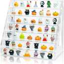 Mini Action Storage of 7 Layers Clear Display Case for Miniature, Mini Toys(Mini Action are Not Included)