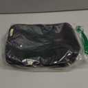 BAGSMART Toiletry Bag Travel Bag with Hanging Hook, Water-resistant Makeup Cosmetic Bag Travel Organizer for Accessories, Shampoo, Full-size Container, Toiletries (Black, Medium)