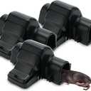 Rat Traps Indoor and Outdoor - 3 Pack Dual-Entry Large Rat Trap Outdoor and Indoor for Home, Garden and Restaurant with 99.9% Trap Rate | Easy to Use Rodent Traps with Safe Hands Free Design - UCatch
