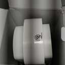 Small Heaters for Indoor, 1500W PTC Ceramic Desk Heater with Overheat Protection, Portable Electric Space Heater for Indoor Use (white)