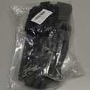 WGLILO QLS Quick Locking System Kit with 2" Mid/Low Ride Belt Loop Adapter, Drop Leg Holster Platform, QLS Fork and Duty Receiver Plate 22 19 & Elastic Leg Strap, CP Black