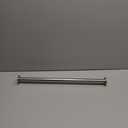 Ivilon Tension Curtain Rod - Spring Tension Rod for Windows or Shower, 24 to 36 Inch. Brushed Nickel