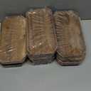 Dandat 12 Pack Wooden Serving Platter Bulk Acacia Wood Platters 10 x 5 Inch Rustic Serving Tray Rectangular Charcuterie Board Cheese Plate for Home Decor Dessert Vegetables Fruit Cookie