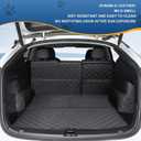 Topfit for Tesla Model Y Trunk Mats Cargo Liner Waterproof Dog Car Seat Covers Protector All-Weather Rear Floor Mat for Tesla Model Y Accessories 2019-2025