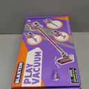 4-in-1 Kids Toy Vacuum That Works, Toddler Pretend Play Cleaning Set with Real Suction, Toys Working Cleaner Birthday Idea for 3 4 5 6 7+ Year Girl Boy (Rose Red)  