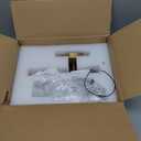 15in Teardrop Wall Sconces Gold Raindrop Sconce Ambient Accent Wall Lighting Bedroom Luxury Crystal Raindrop Wall Light for Living Room Brass Teardrop Sconces, Glass Vanity Light, Bulb Included