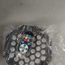 U`King Black Lights 72W UV 36LED Blacklight Glow in The Dark Black Light with Remote Control DMX Sound Activated Strobe Par Can Lights for Halloween Parties Birthday Wedding DJ Stage Tapestry (4 Packs)