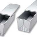USA Pan Pullman Loaf Pan, 9 x 4 x 4, Aluminized Steel