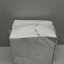 PULOTE 100PCS Pink Plastic Plates - Heavy Duty Pink and Gold Disposable for Party, Wedding, Mother's Day Include 50 Each (Dinner & Dessert) Plates