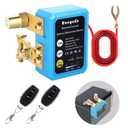 Remote Battery Disconnect Switch 12V 240A, Kill Switch for Car, Car Battery Kill Switch Anti Theft, Automatic Cut/Shut Off Switch for Auto, RV, ATV,Truck, Boat. (Side Installation)