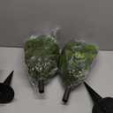 Artificial Cypress Topiary Ball Tree with Ground Spike, Set of 2 Fake Shrub Bushes, 24" UV Resistant Artificial Plants for Outdoor Pot Fillers Planter Spring Decor, Faux Evergreen Tree for Front Porch