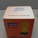 Vicstone Dusk to Dawn LED Flame Light Bulbs Outdoor, 4 Modes Flickering Light Bulbs with Upside Down Effect, E26 Fire Bulb for Halloween Christmas Party Patio Porch Home Indoor Decorations - 4