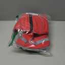 Fragralley Dog Coat with Harness Built in, Waterproof Windproof Reflective Warm Puffer Jacket, Fleece Lined Vest Winter Parka for Small, Medium, Large Dogs (Red), S