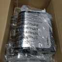 Electric Meat Grinder, Sausage Stuffer with 3 Sausage Tubes, 2 Blades, 3 Plates, 3200W Max, Meat Grinder Heavy Duty for Home Kitchen Use, Stainless Steel (Black)