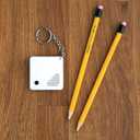 Talking Clock Keychain for Blind - Clear North American English Voice, time and Day of the Week, Alarm, for Visually Impaired, Elderly or Blind