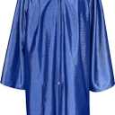 MyGradDay Shiny Kindergarten & Preschool Graduation Gown Cap Tassel 2026 & 2025 Charm (Size: 21"(3'0"-3'2"）Blue)