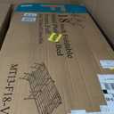 VIPSHOW 18 Inch Full Metal Bed Frame Folding Bed Frame Tool-Free Assembly Mattress Foundation No Box Spring Needed Platform 2500lbs Heavy Duty Steel Slats, Noise-Free, Easy Assembly, Black
