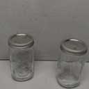 Wide Mouth Mason Jars 32 oz - (2 Pack) - Clear Glass Quart Mason Jars With Airtight Lids and Bands. For Storage, Canning, Fermenting, Meal Prep, Cold Brew Coffee, Freezing, Microwave & Dishwasher Safe