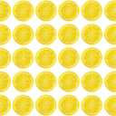 30 Pieces Plastic Simulation Lemon Slices Artificial Fruit Mini Small Model Party Kitchen Wedding Decoration Slices Decorative Fake Fruit (Yellow)