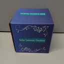 Hummingbird Solar Lantern Outdoor Hanging Sunflower Lights Gifts for Women Mom Metal Garden Decor Outside Waterproof LED Lanterns for Patio