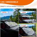 Flip Up Windshield Compatible with Can-Am Maverick X3 & X3 Max