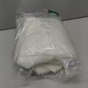 vctops Farmhouse Solid Color Embroidery Sofa Couch Cover Cotton Quilted Sectional Couch Covers Washable Non Slip Sofa Slipcover for Dogs, Children, Pets Furniture Protector (Cream,36"x36")