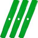 Youxmoto M145476 UC22009 48 Inch Mower Blades for John Deere Z425 Z355E Z445 Z325E Z525E X300 X320 X350 GX325 GX345 X380 X384 Z355E Replaces M145476 M127500 M127673 High Lift /3 Pack