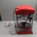 West Bend Stir Crazy Movie Theater Popcorn Popper, Gourmet Popcorn Maker Machine with Nonstick Popcorn Kettle, Measuring Tool and Popcorn Scoop for Popcorn Machine, 4-Qt., Red