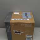 Sweetcrispy Countertop Ice Maker Machine, Portable Self-Cleaning Ice Machine with Ice Scoop, Basket and Handle, 9 Cubes in 6 Mins, 26.5lbs/24Hrs, 2 Sizes of Bullet Ice for Home Kitchen, Coal Black