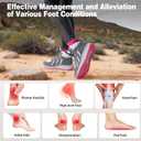 Women's Orthopedic Waterproof Lightweight Hiking Boots: Plantar Fasciitis Arch Support Orthotic Heel Spur Bunions Recovery Tennis Shoes, Comfortable Fit Gowalk Indoor Gym Ankle Boots Grey Size 7