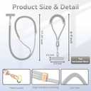 VVAAGG Cell Phone Lanyard for iPhone: Crossbody Phone Strap Adjustable Neck Wrist Strap Anti Theft Long Lanyard Travel Essential for Women Most iPhone and Android Smartphones, One Size