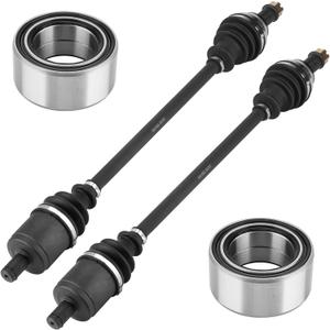 Rear Left or Right CV Axle & Wheel Bearing Kit for Polaris Ranger RZR XP 900/4 900 2011 2012 2013 2014, 2 CV Axles and 2 Wheel Bearings Rear Left or Right CV Axle & Wheel Bearing Kit for Polaris Ranger RZR XP 900/4 900 2011 2012 2013 2014, 2 CV Axles and 2 Wheel Bearings