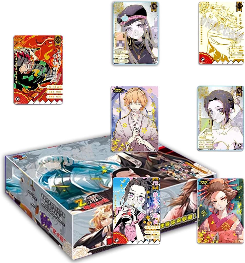 DS02 Anime Slayer Cards Game,1 Box 150 Cards Total(1 Box)