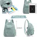 NOTAG Mini Backpack for Women Waterproof Small Backpack Purse Nylon Lightweight Daypack for Travel Shopping Casual