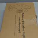 MININOVA Garden Statues Rabbit with Solar Lantern Outdoor Bunny Figurines Decorations for Patio Yard Lawn Ornaments Gifts for Birthday Easter Housewarming