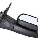 Towing Mirror Replacement Fit for 02-08 DodgeRam 1500 for 03-09 Dodge Ram 2500 3500 Pickup Truck Power Heated Tow Folding Side View Mirror Passenger Side