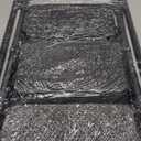 HBTower Step Ladder with Handrails, Folding Step Stool with Attachable Tool Bag & Anti-Slip Wide Pedal for Home Kitchen Pantry Office, Black