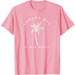 Cabana Boy Funny Novelty Humor T-Shirt 3Pack Pink ,Size L