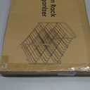 AIYAKA Can Rack Organizer, 3 Tier Stackable Can Storage Dispenser,for Food Storage, Kitchen Cabinets or Pantry, Storage for 36 Cans, Silver