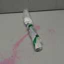 Small Shower Rod 18-32 Inches Short Adjustable Tension Shower Curtain Rod No Drilling White Spring Tension Rod Non-Slip,Stainless Steel