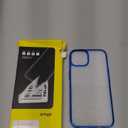 JETech Case for iPhone 13 6.1-Inch, Non-Yellowing Shockproof Phone Bumper Cover, Anti-Scratch Clear Back (Blue)