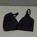 OEAK Womens Deep V Bras Wireless Comfortable Bra Supportive No Underwire Bras Tshirt Push Up Bralettes Plunge Seamless Bra M