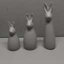 BRECK'S Bunny Trio Garden Statues - Bring Your Yard to Life with This Decorative Yard dcor