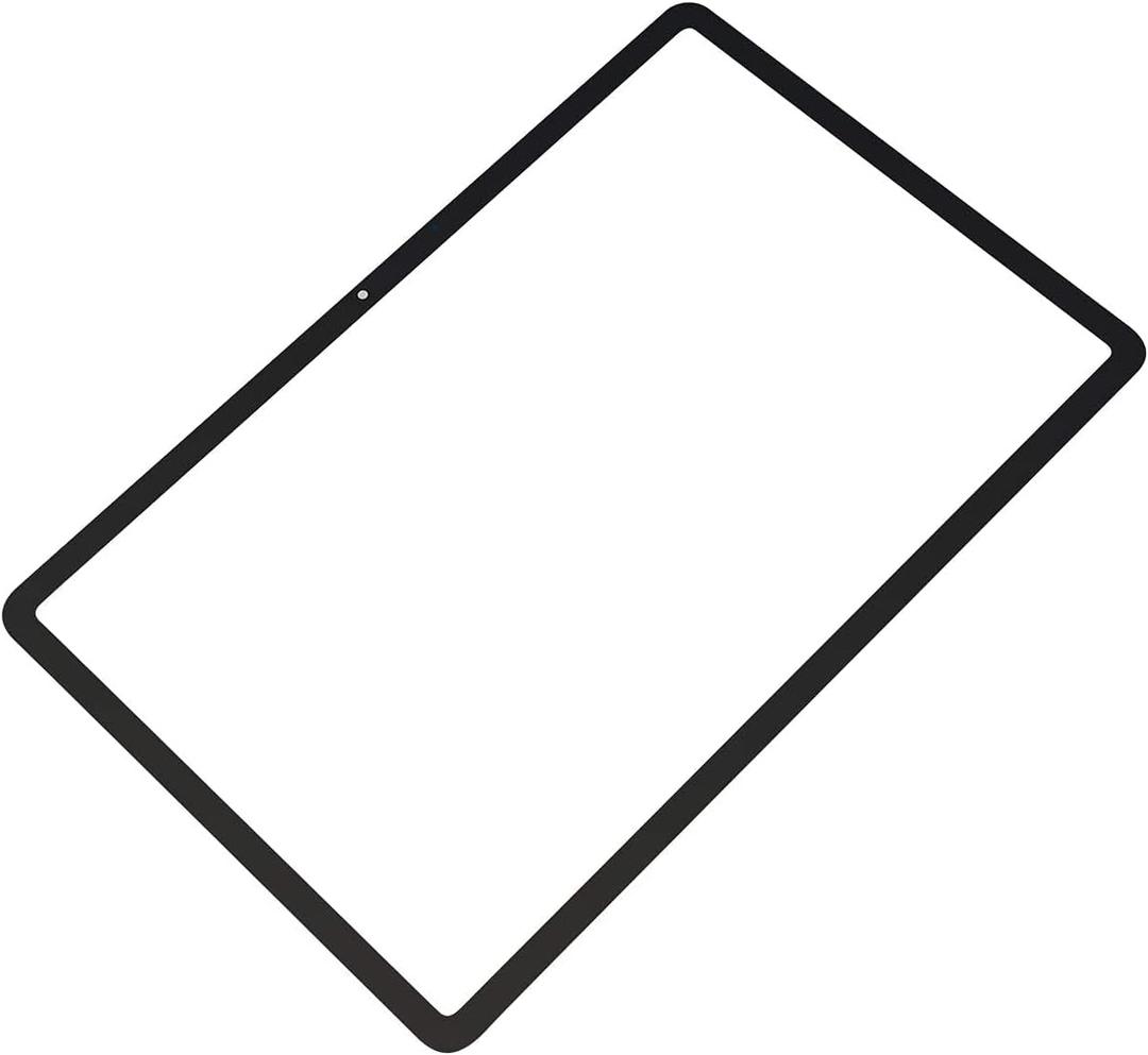 TheCoolCube Outer Front Screen Glass Lens Cover Replacement for Samsung Galaxy Tab S7 Plus T970 12.4 inch Tablet (NO Touch Digitizer Glass) (Black)